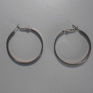 Golden Hoop Earrings